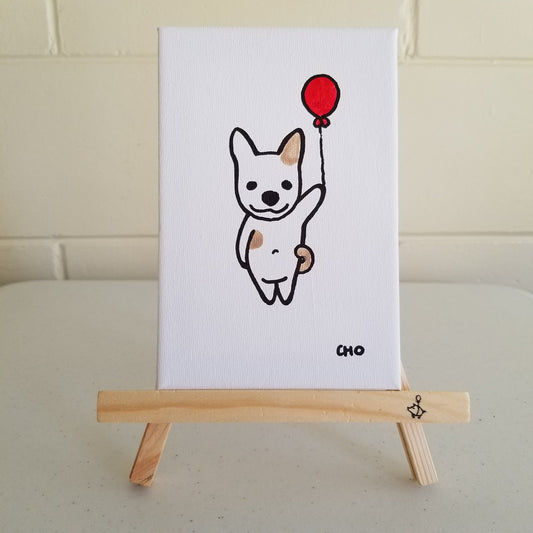 puppy Love wood easel