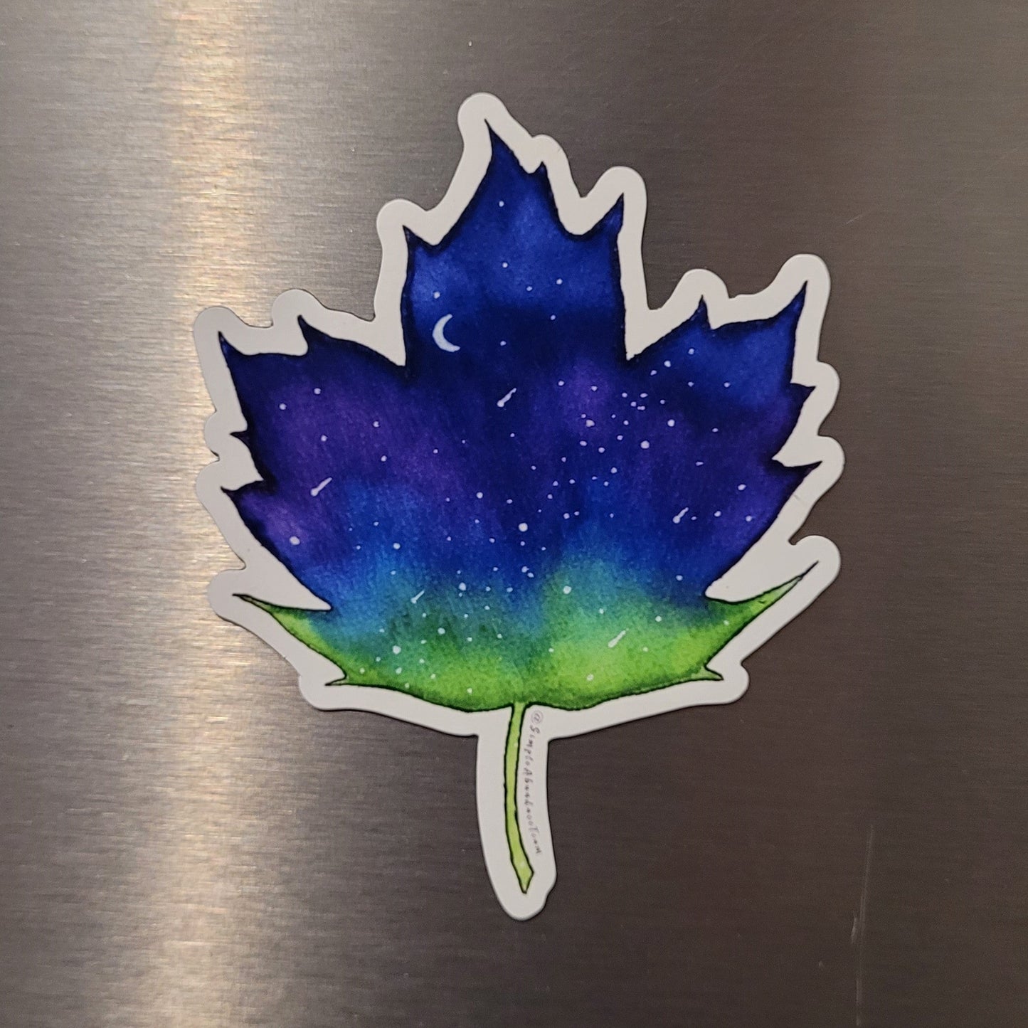 "Maple Leaf" Water Proof Magnet 75mm