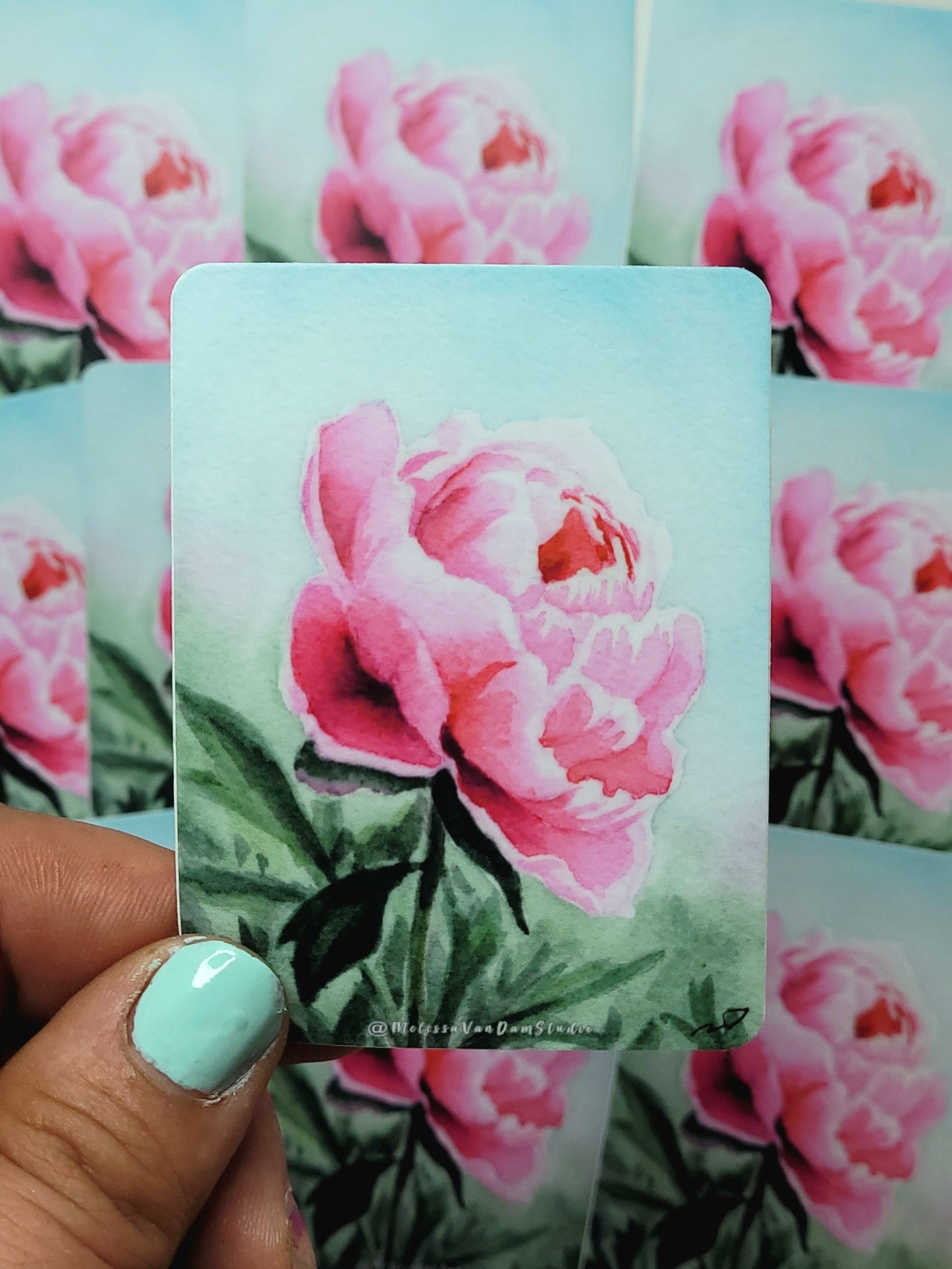 "Sunkissed Peony" Day 6
