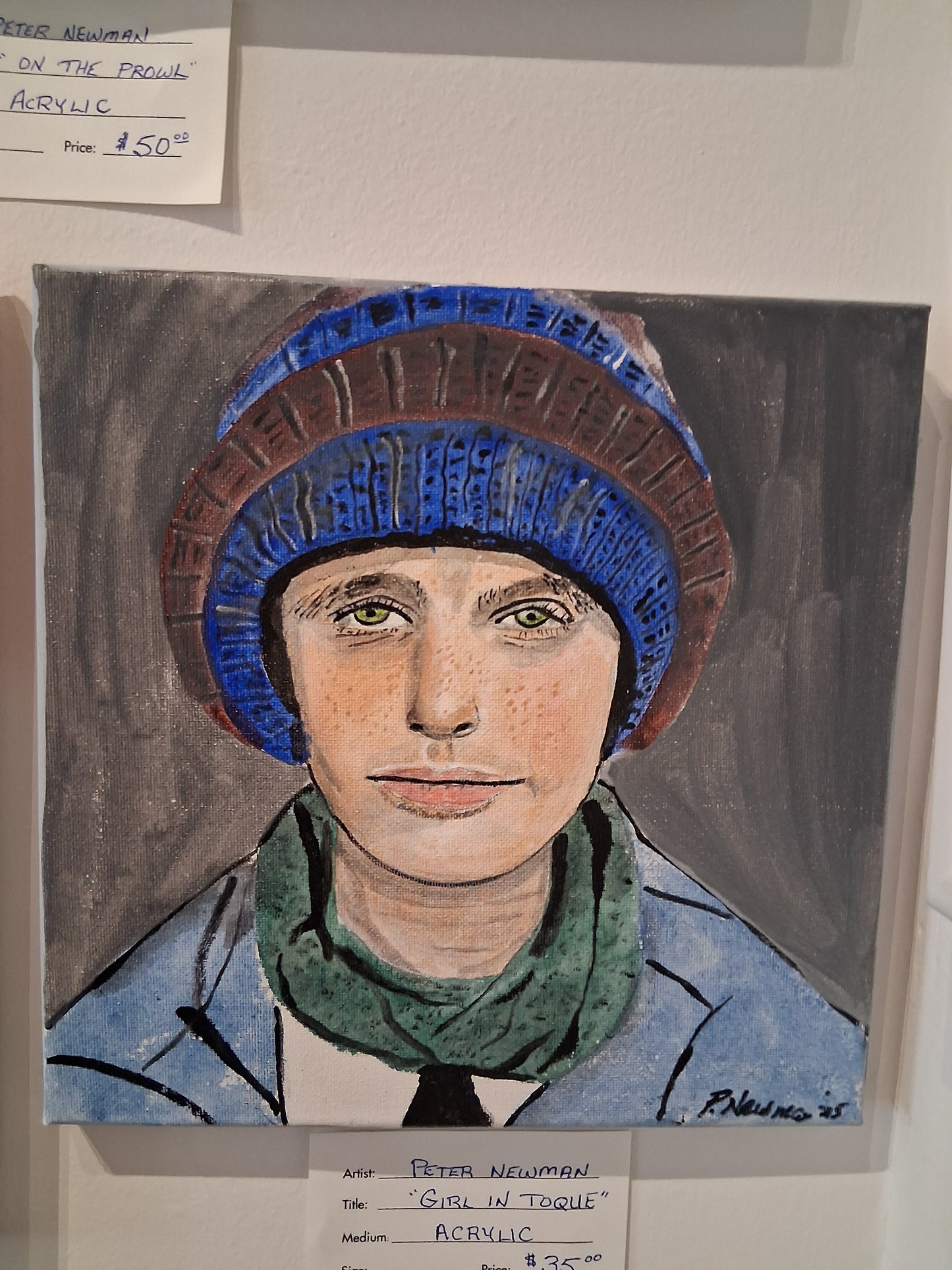 "Girl in a Toque"