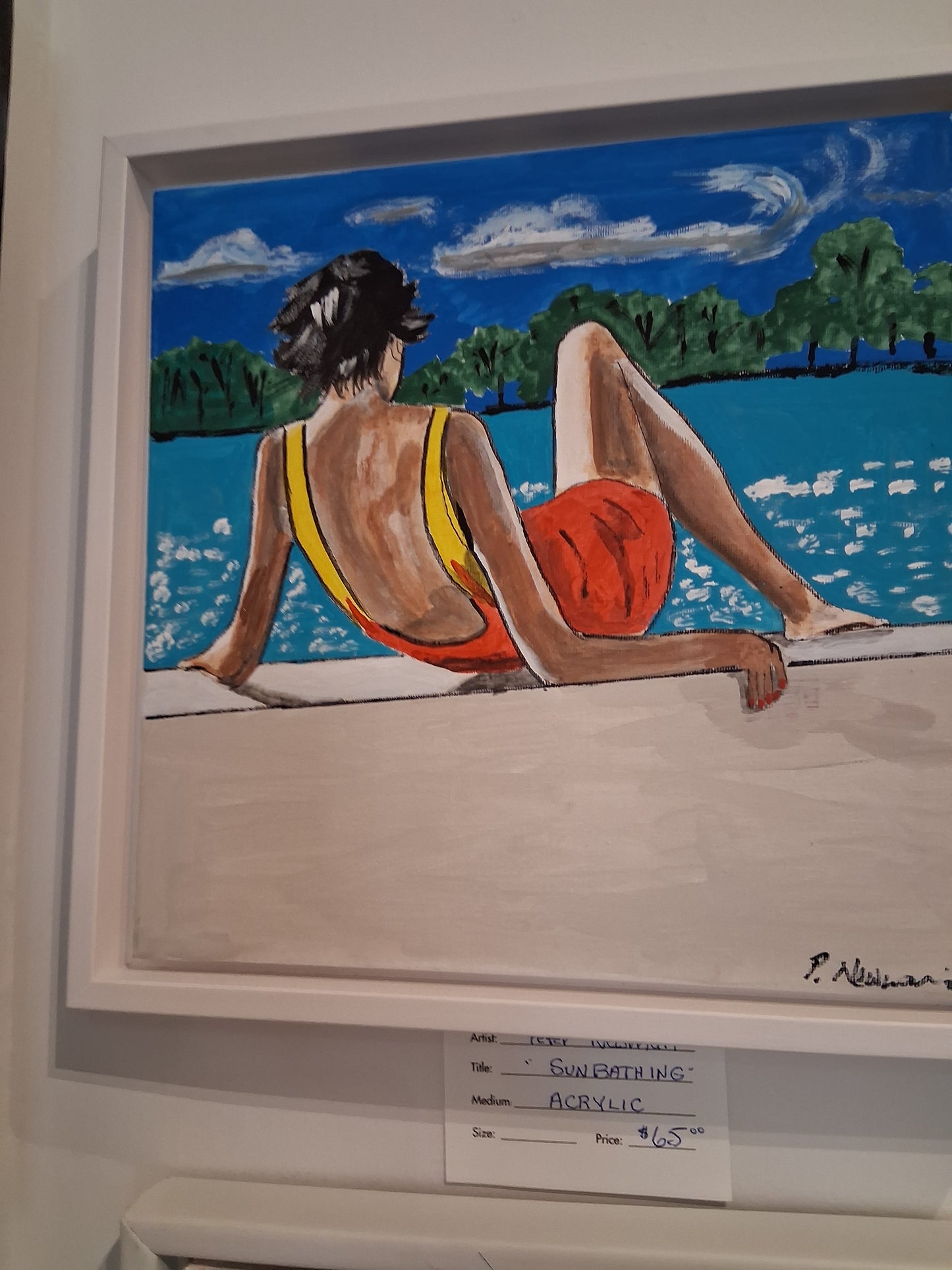 " Sunbathing "