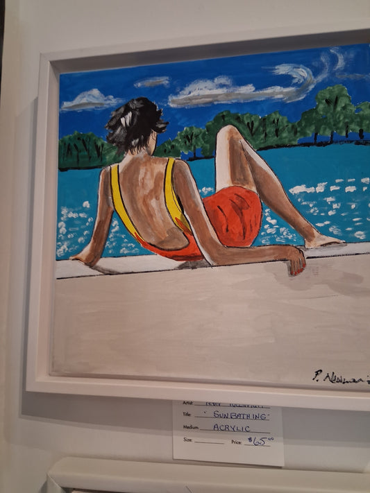 " Sunbathing "
