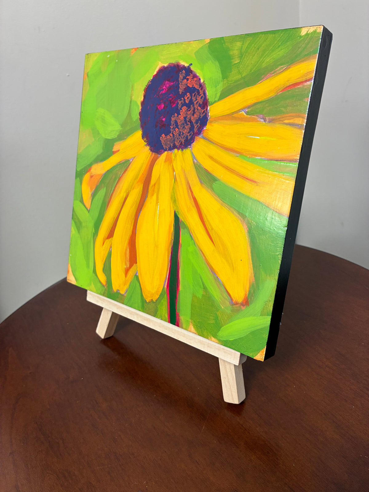 "Black Eyed Susan" Acrylic Painting
