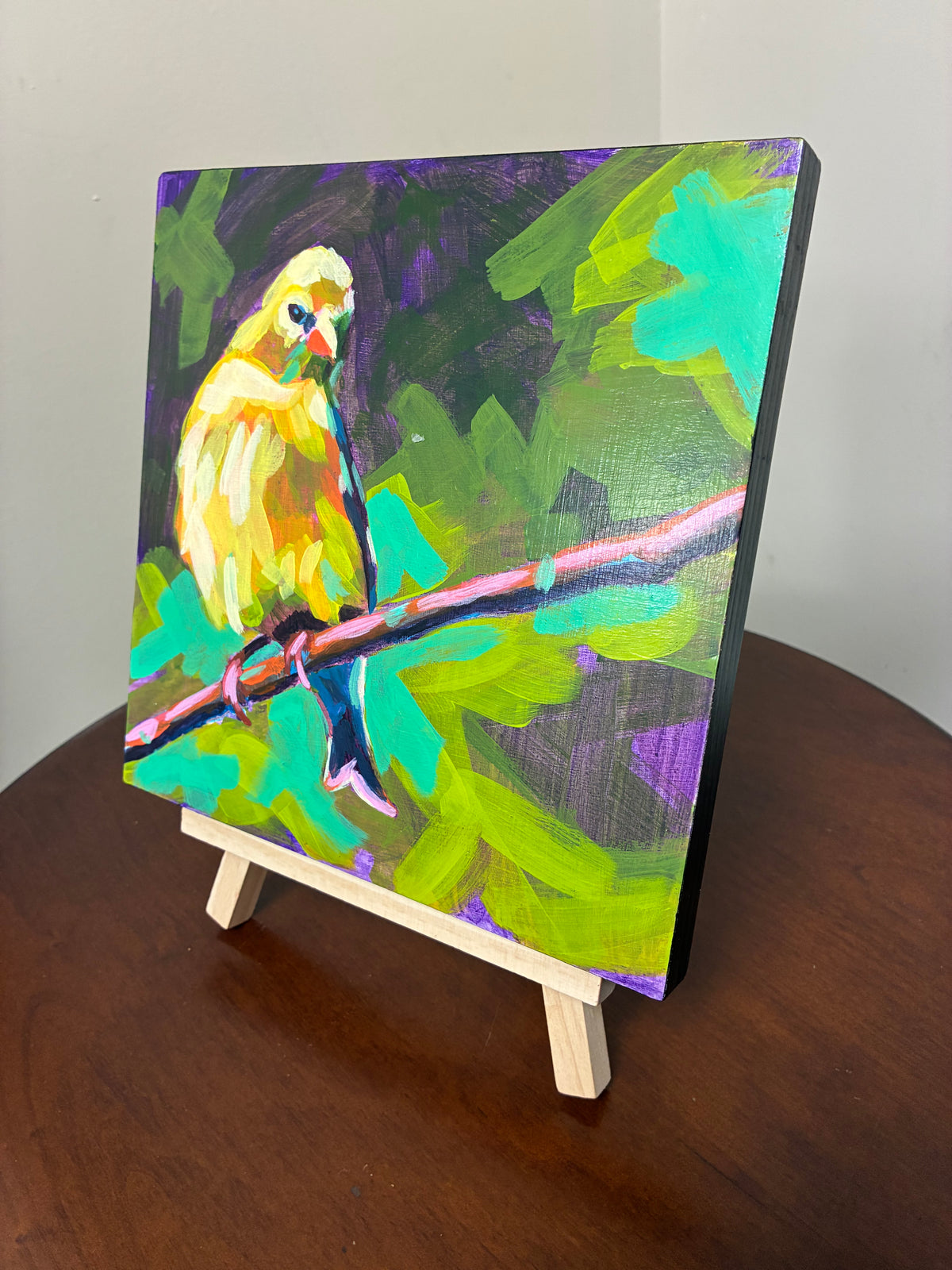 "Goldfinch" Acrylic Painting