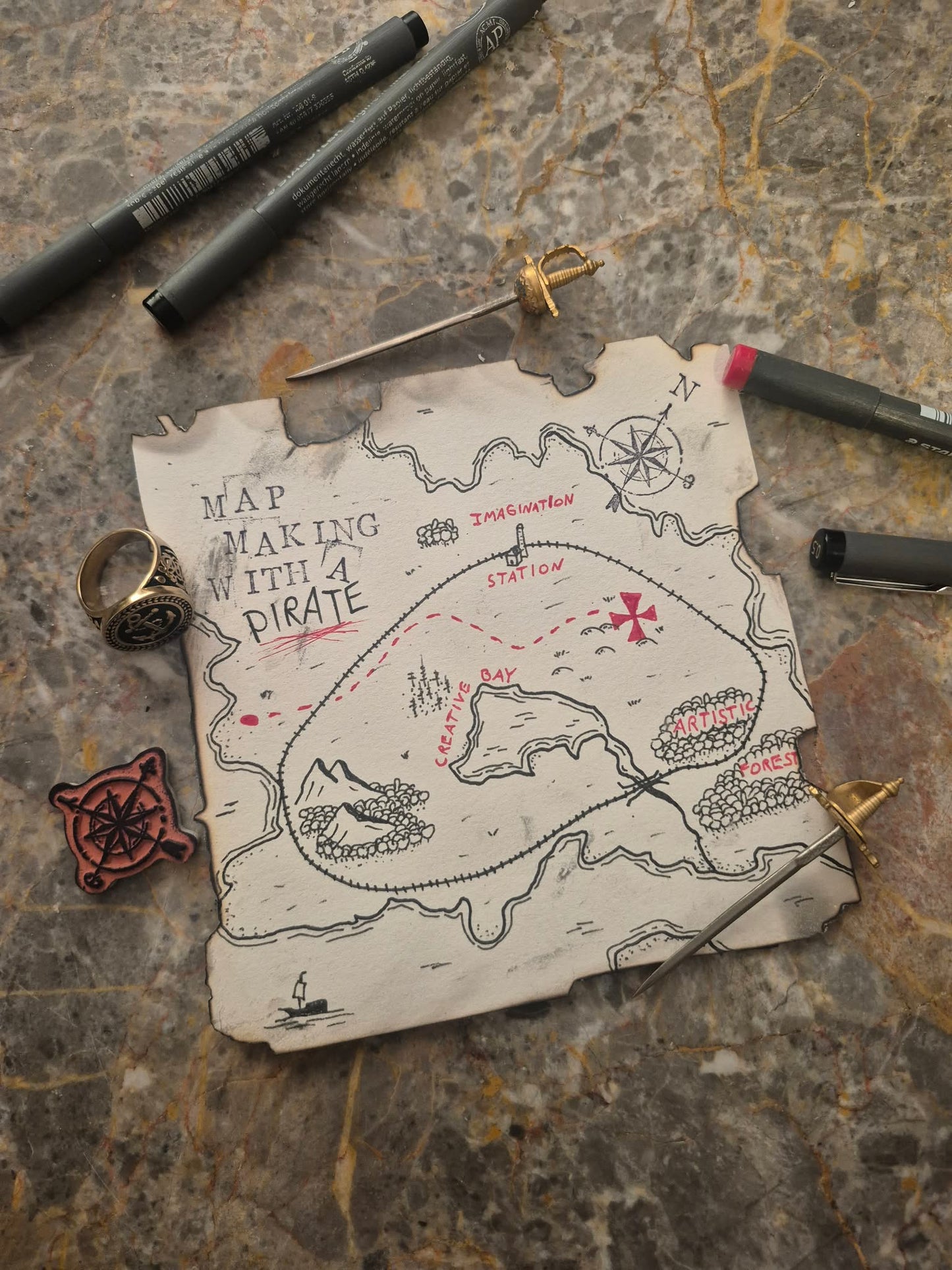FREE - Map Making with a Pirate!