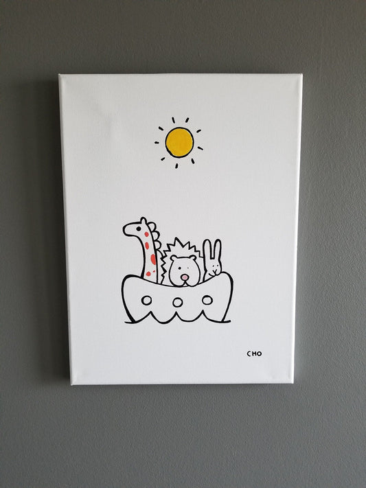CHO's ark 12x16