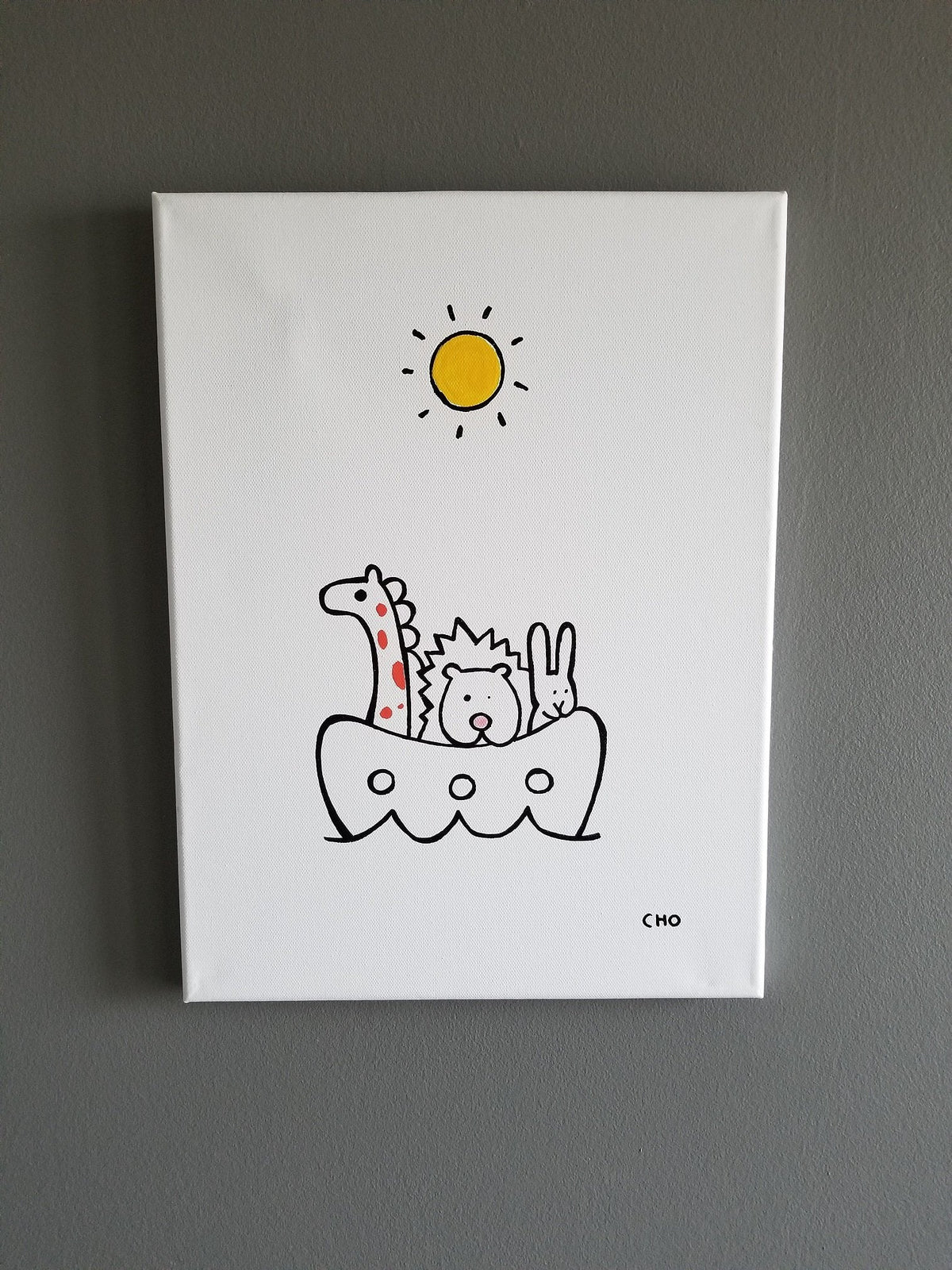 CHO's ark 12x16