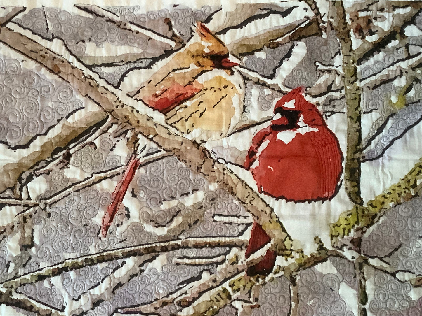 Cardinals - 12" x 24"