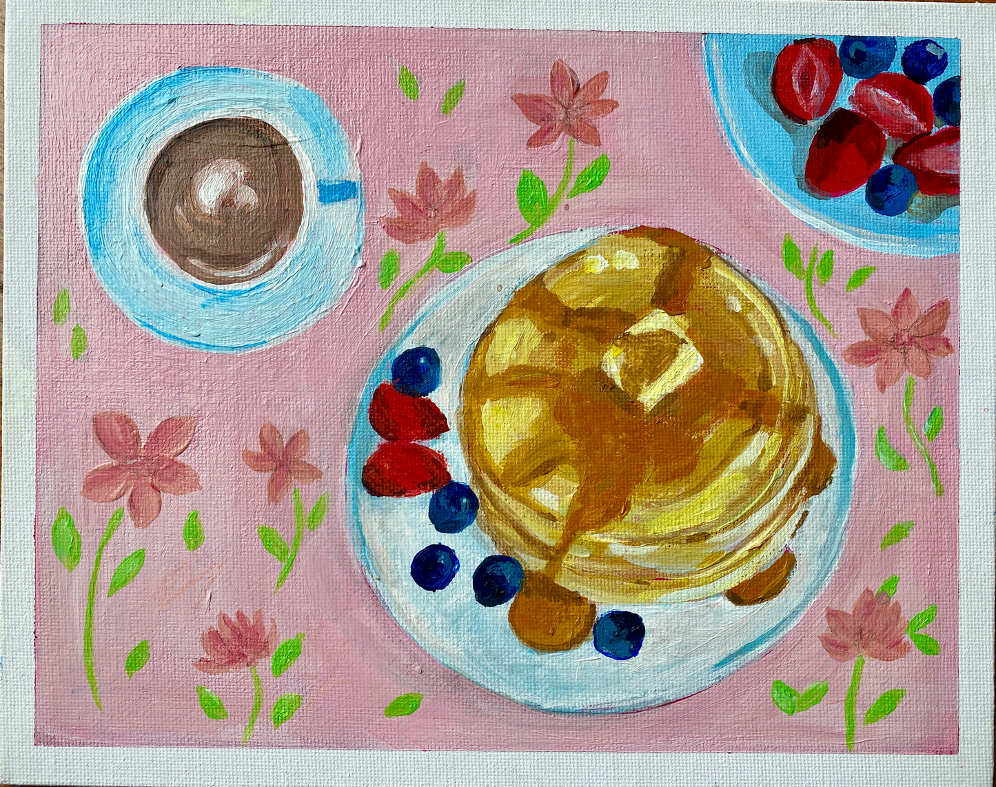Pancakes and Berries
