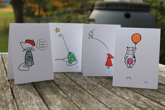 wishing on a star card