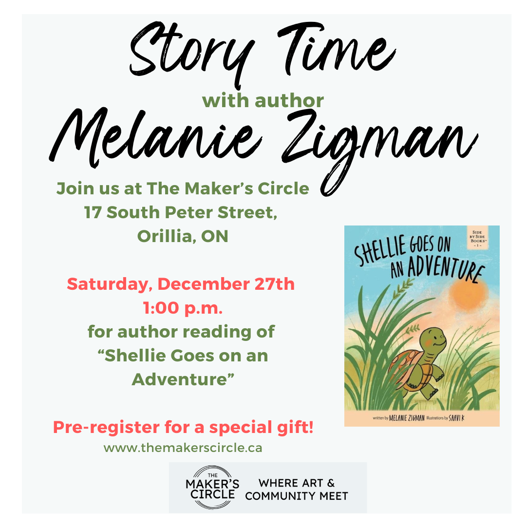 Story Time with author Melanie Zigman