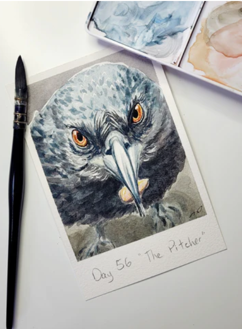 "The Pitcher" Day 56 Raven