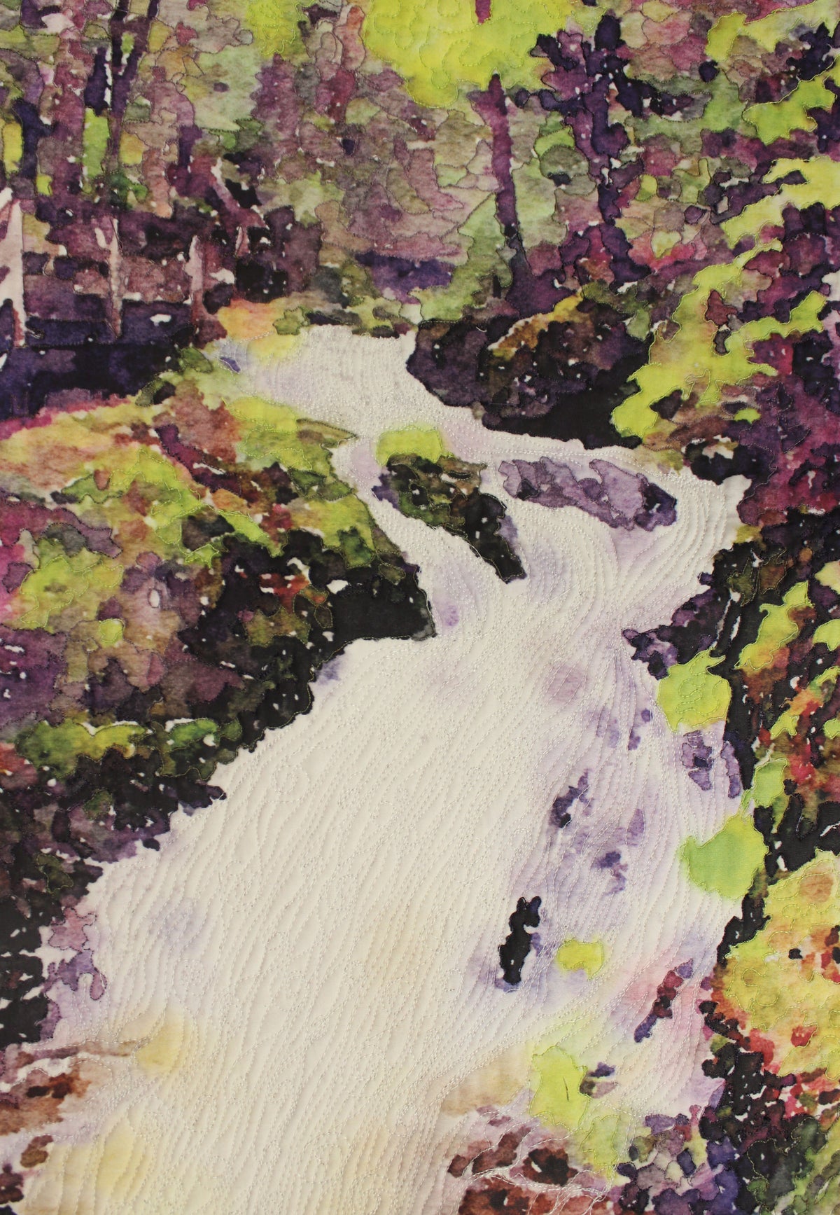 Waterfall in New Brunswick (purple)