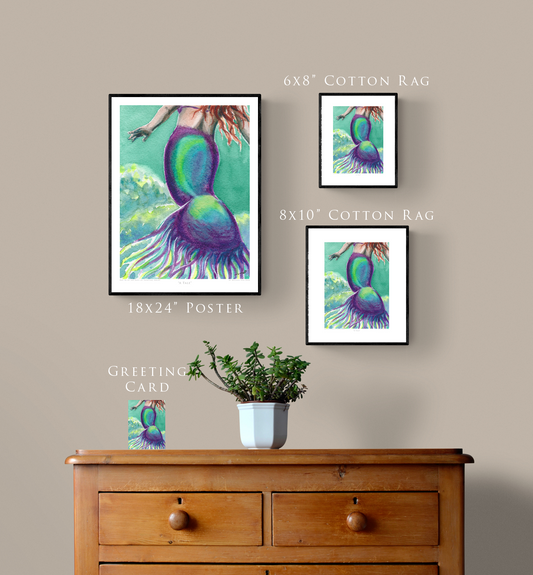 "A Tale" Day 96 Mermaid