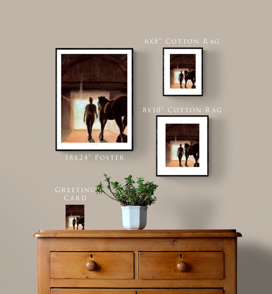 "In Step" Day 52 Horse and Rider