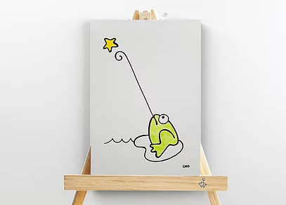 mini wishing on a star