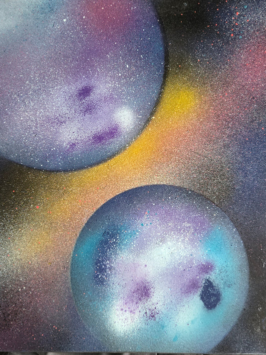 Vibrant Space 16 x 20