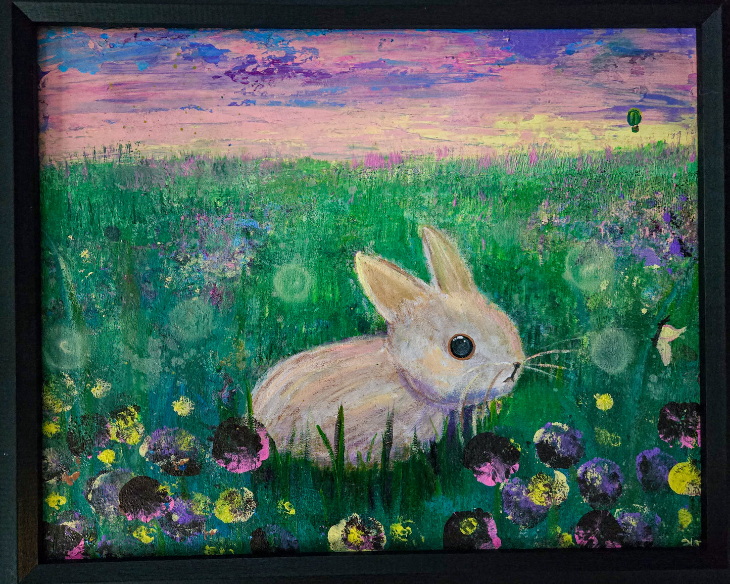 "Bunny daydreams" 16 x 20
