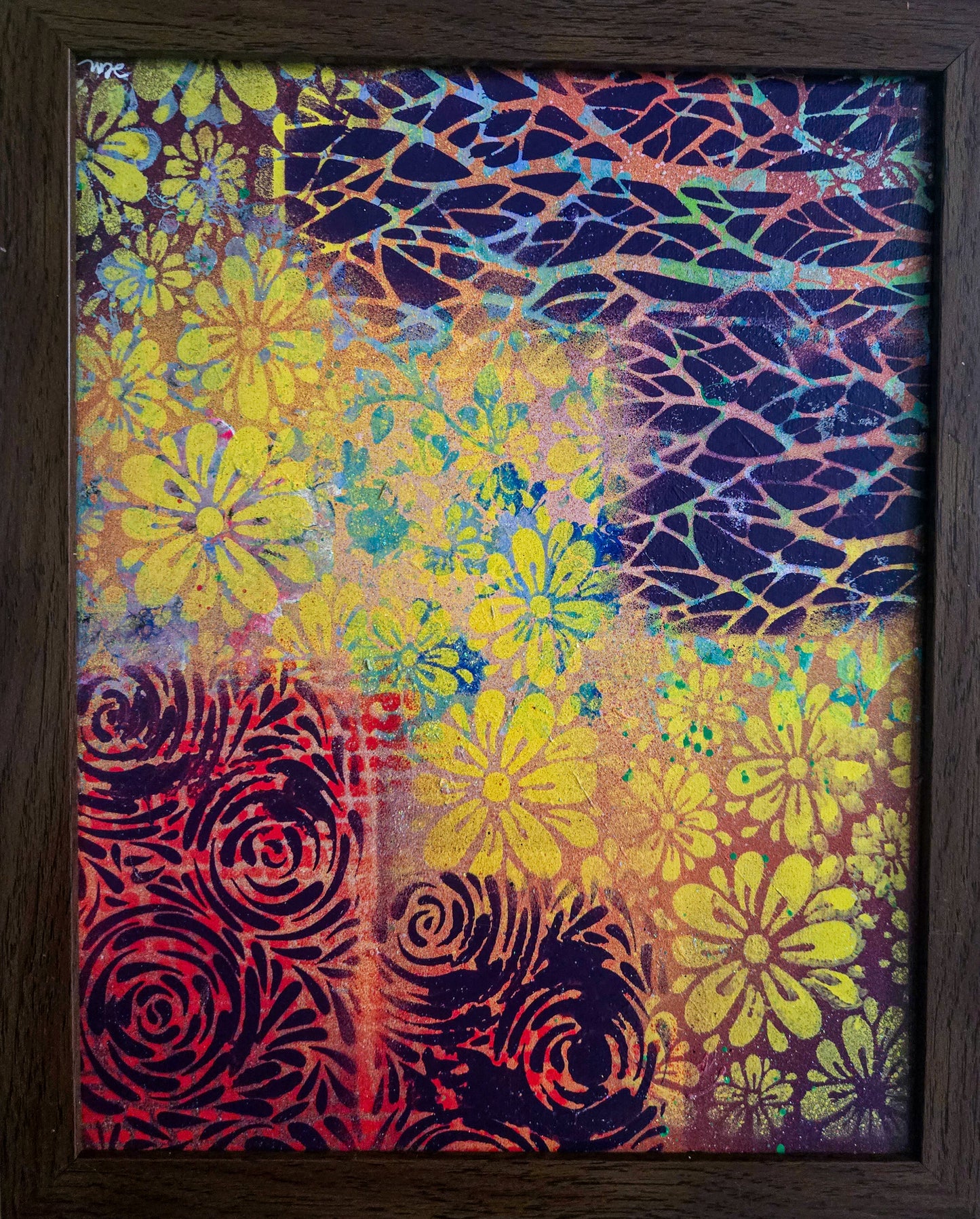 Cozy flora 11 x 14