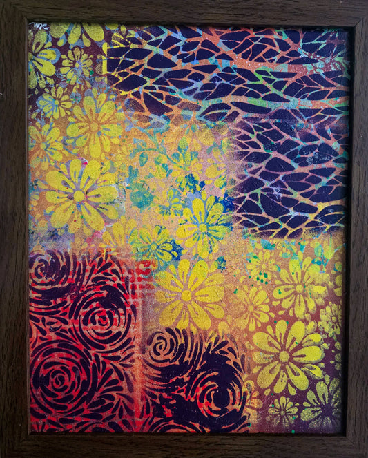 Cozy flora 11 x 14