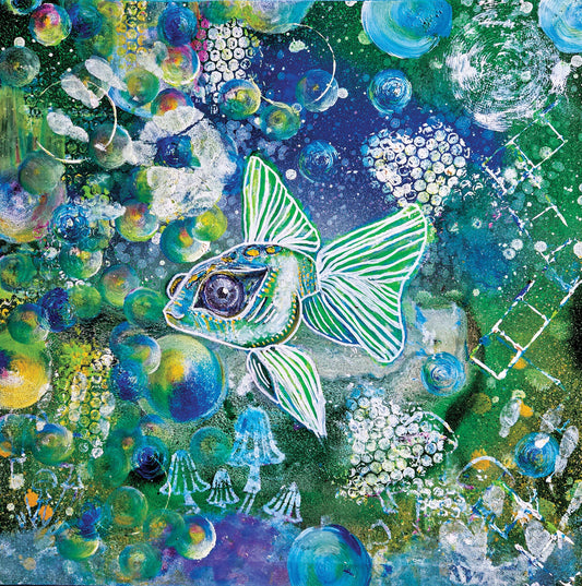 "Maisies fish" 8 x 10 print (1 of 5)