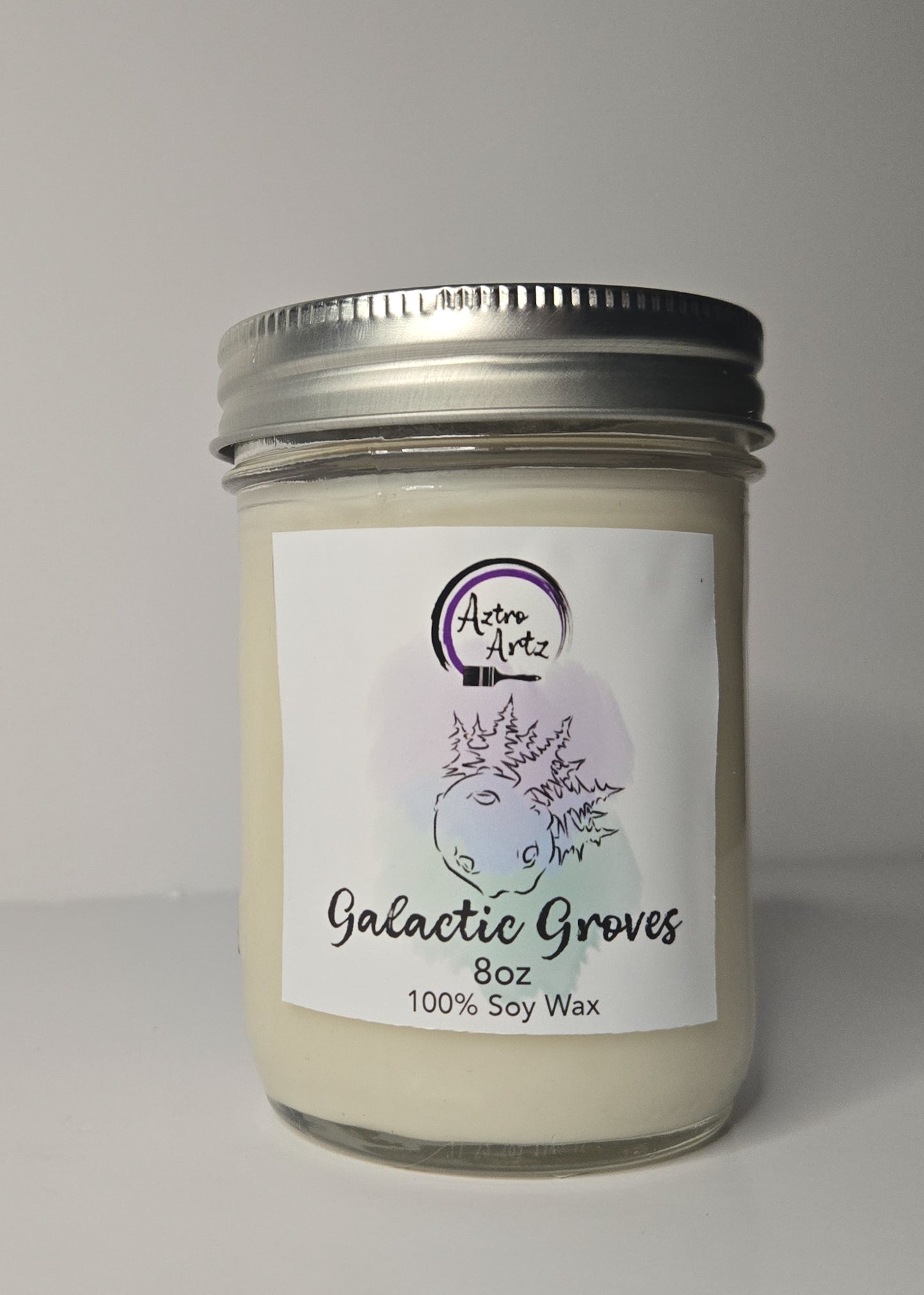 Galactic groves 8 oz candle