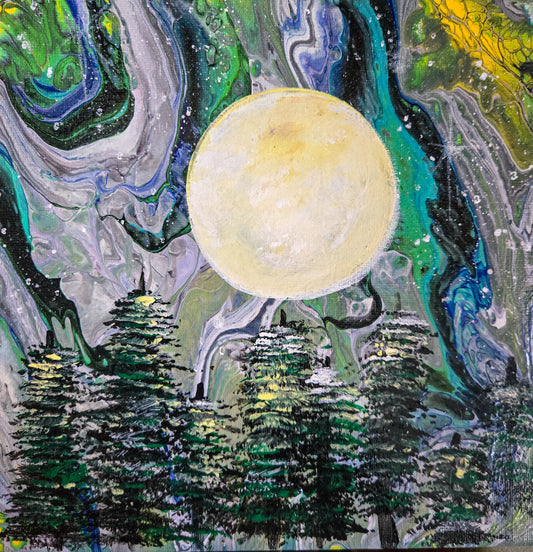 Pine Pour 8 x 8