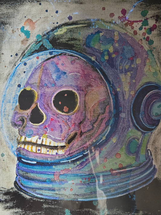 A head in space print 16 x 20