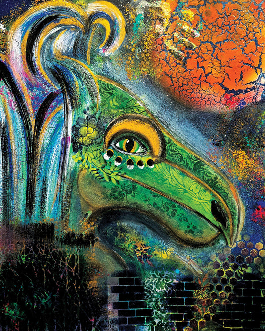 "Sexy reptile mama" 8 x 10 print (1 of 5)