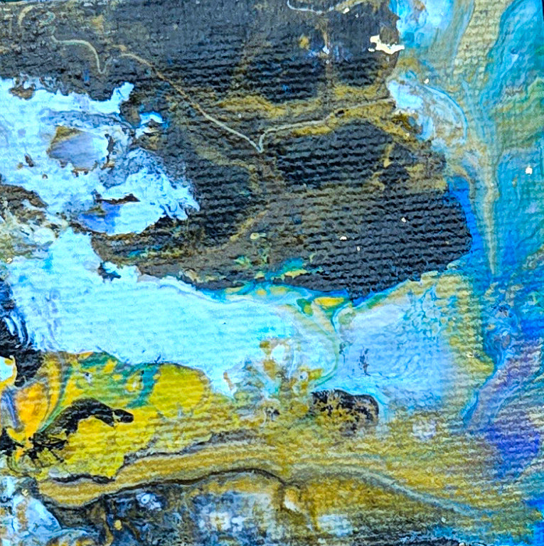 3 x 3 original painting magnets