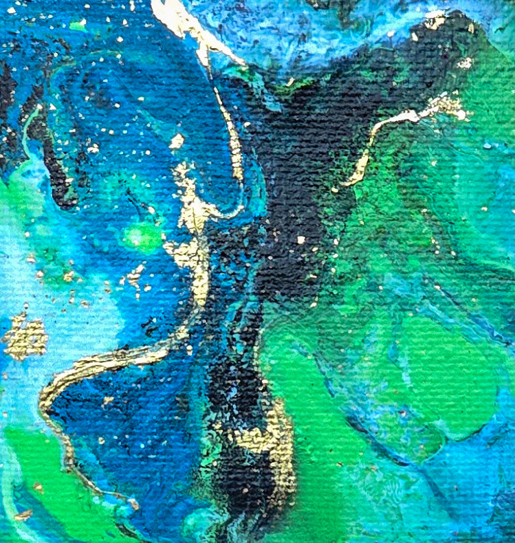 3 x 3 original painting magnets