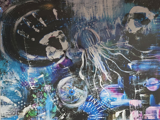 Aquatic Space 16 x 20 print