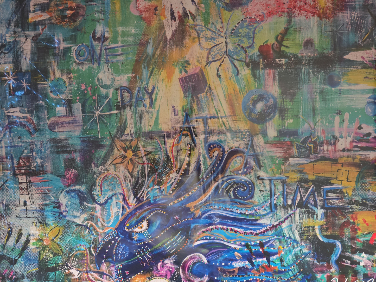 Once upon a dragon 16 x 20 print