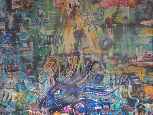 Once upon a dragon 16 x 20 print