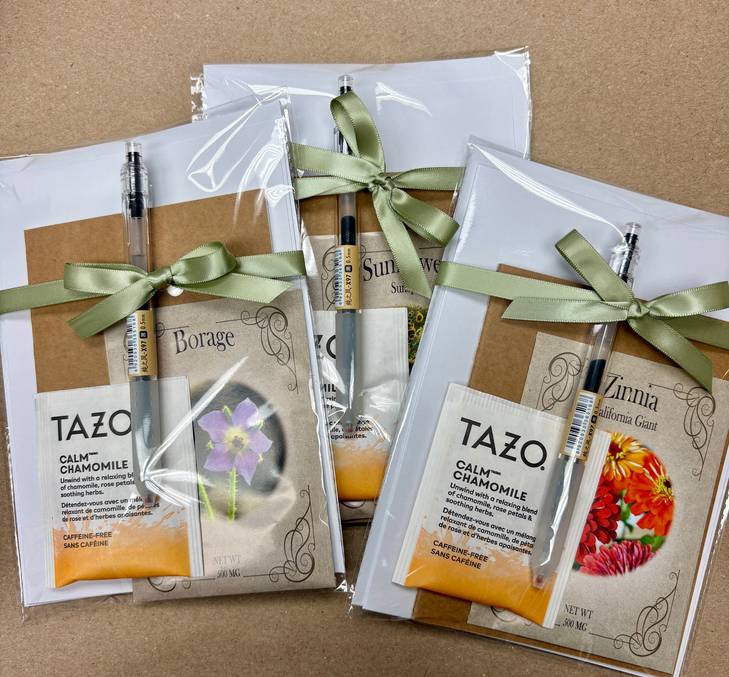 Sip, Sow, and Create with Blank Card
