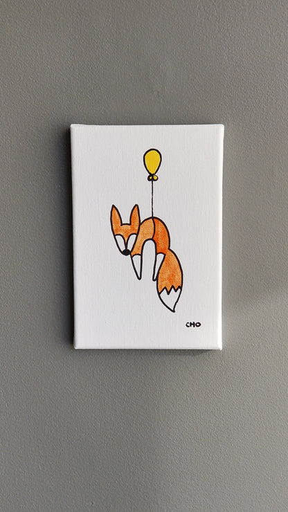 crazy Like a fox 12x16