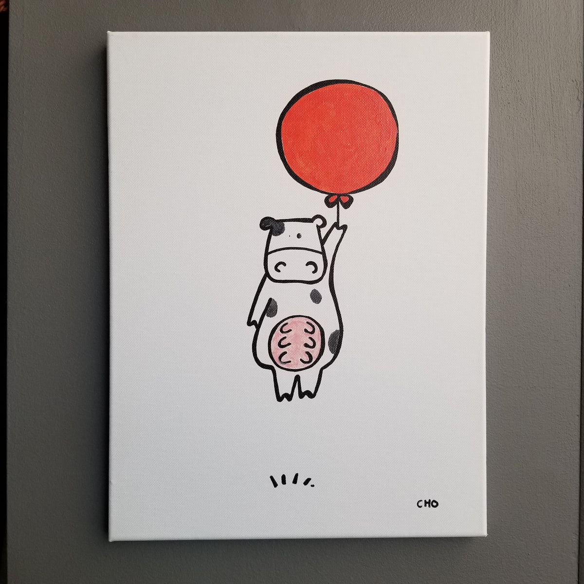 moo | cow ox oxen bull | 12x16