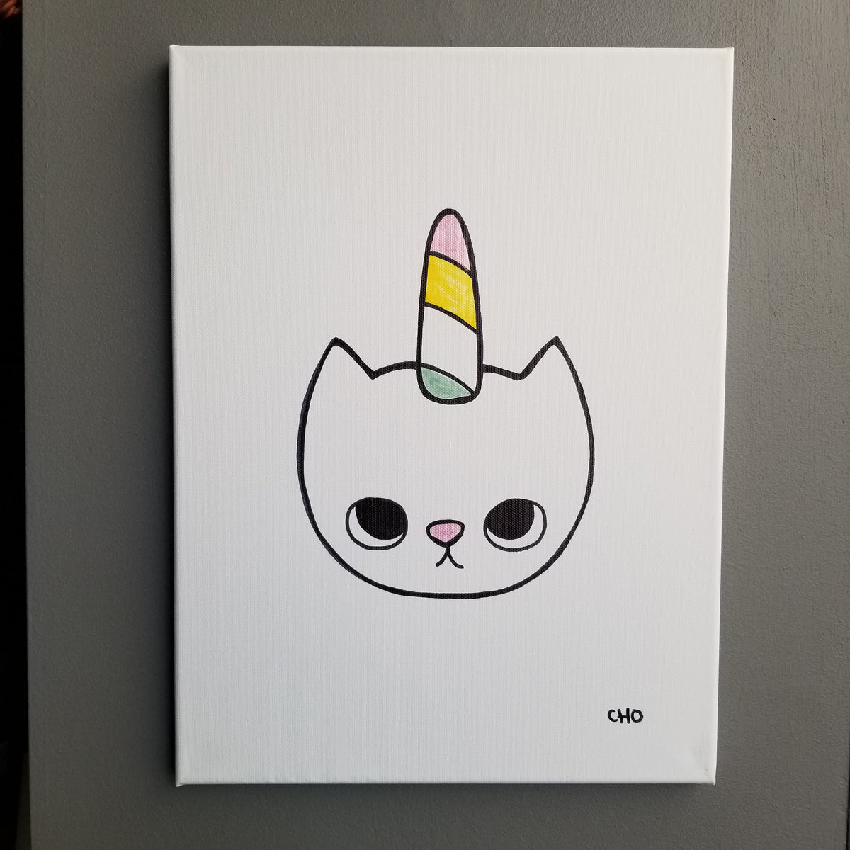 unicat | cat unicorn kitten | 12x16