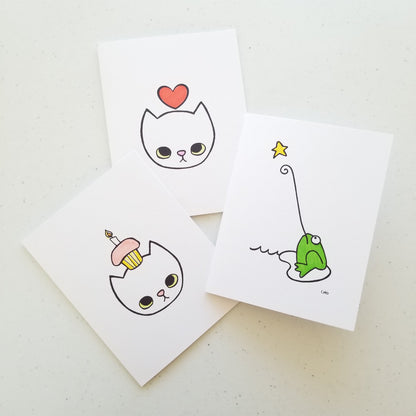 wishing on a star | Greeting Card