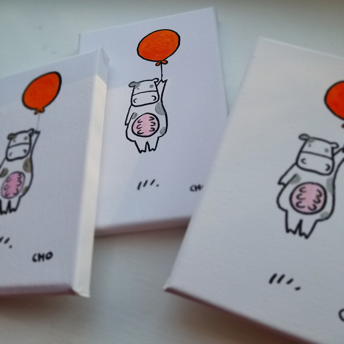 moo | cow ox oxen bull | 12x16
