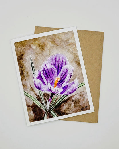"Reacher" Day 54 Crocus Flower