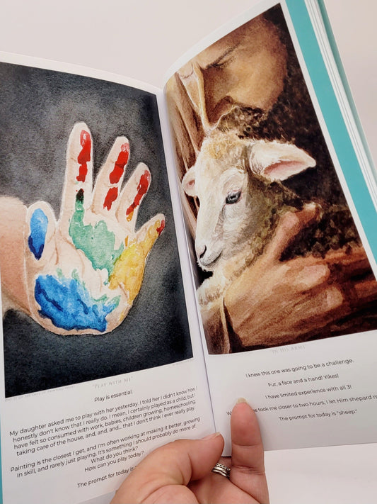 100 Days of Painting Coffee Table Digest