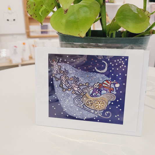 sleigh ride Card