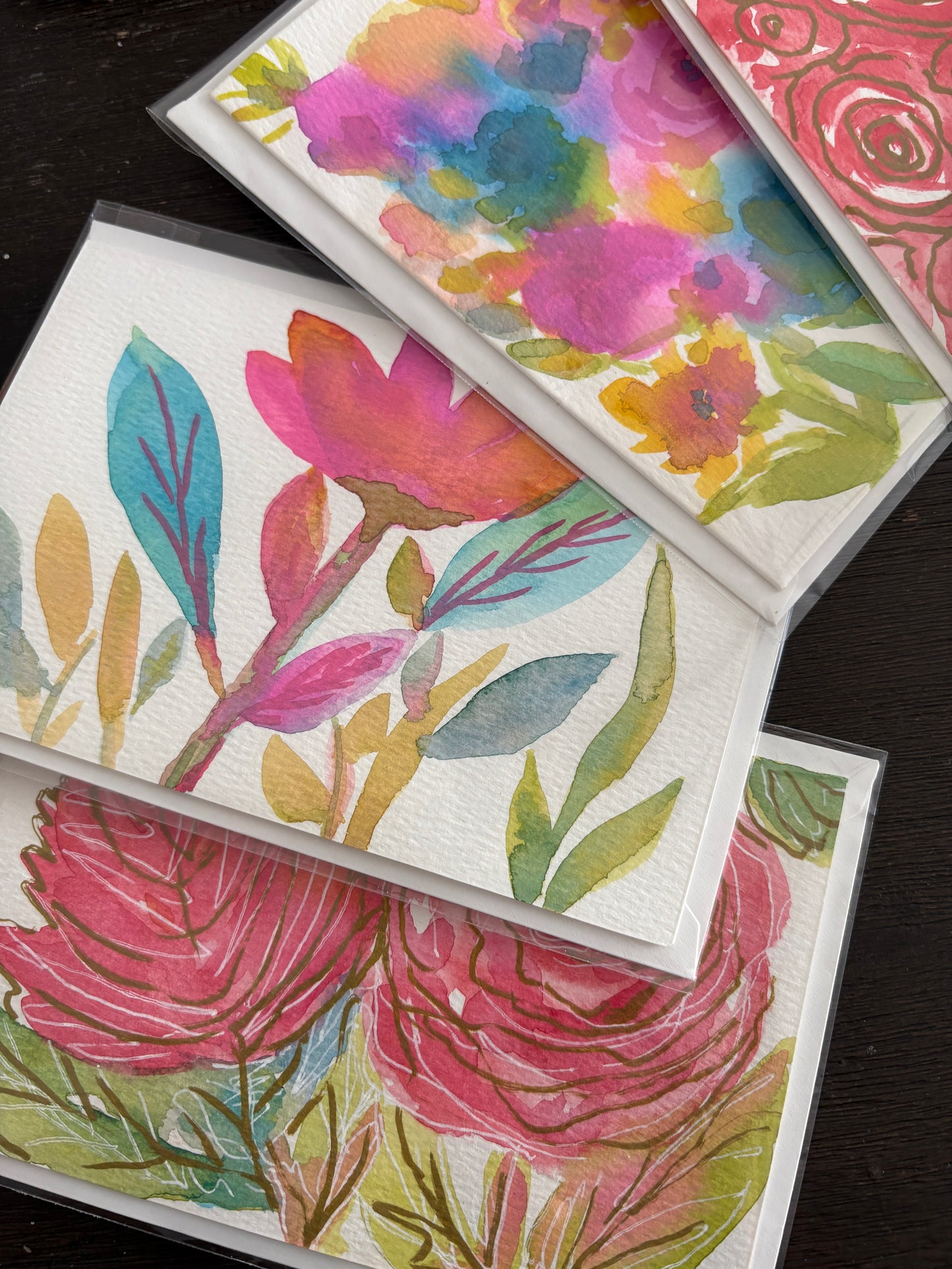 Original Watercolour Cards