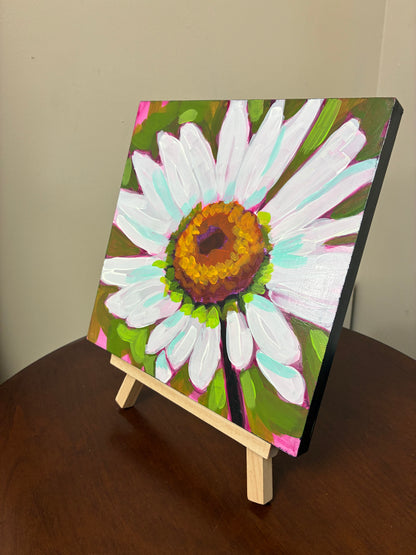 "Daisy" Acrylic Painting