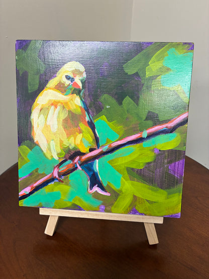 "Goldfinch" Acrylic Painting