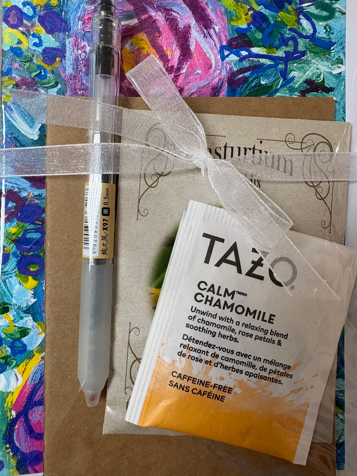 Sip, Sow and Create with Printed Card