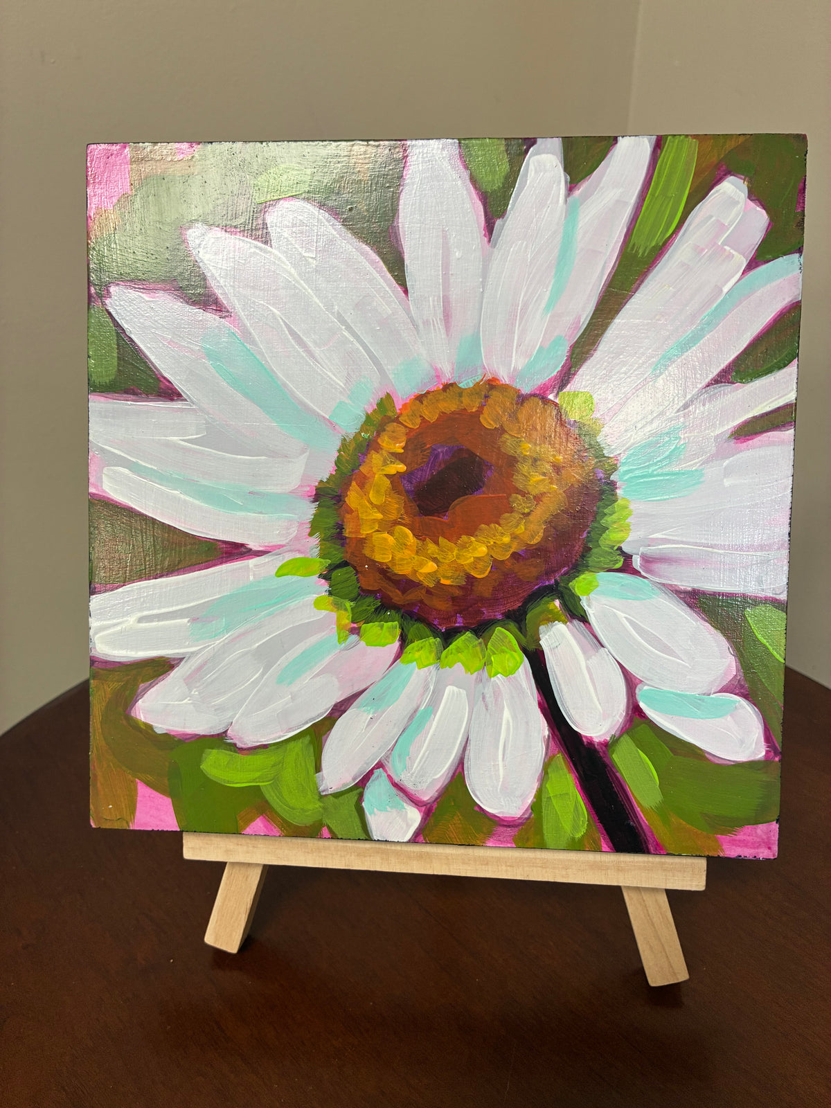 "Daisy" Acrylic Painting
