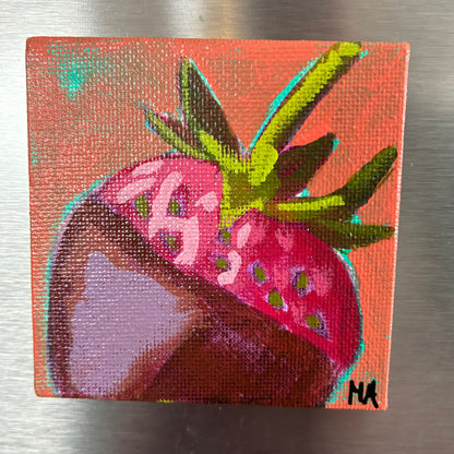Original Fridge Magnet Miniature Canvas Paintings