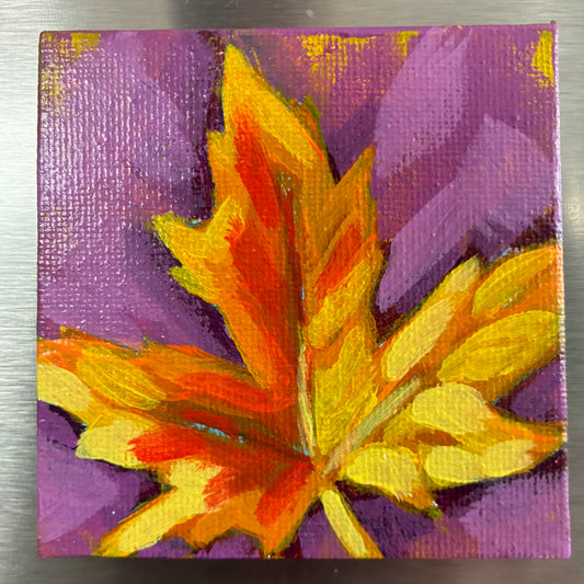 Original Fridge Magnet Miniature Canvas Paintings